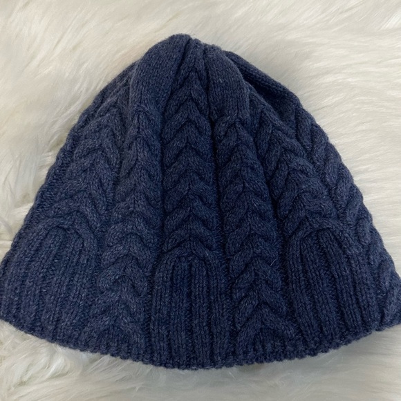 Patagonia Beanie One Size Lined Wool Blue Unisex - Picture 9 of 12